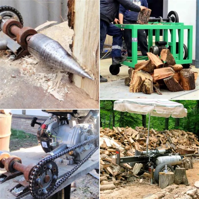 Diy wood splitter