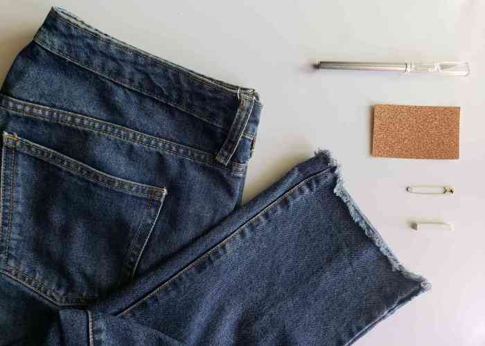 Diy ripped jeans