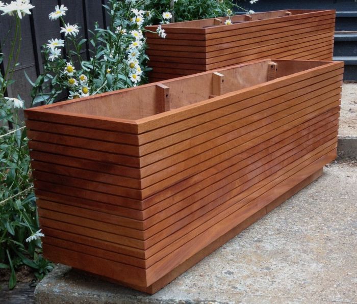 Do it yourself diy wood planter box plans