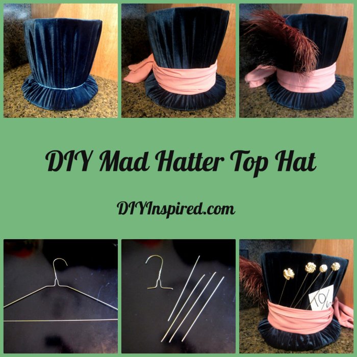 Mad hatter hat diy