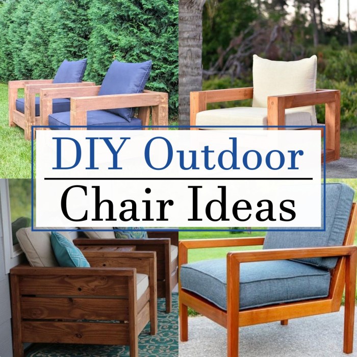 Diy outdoor chairs