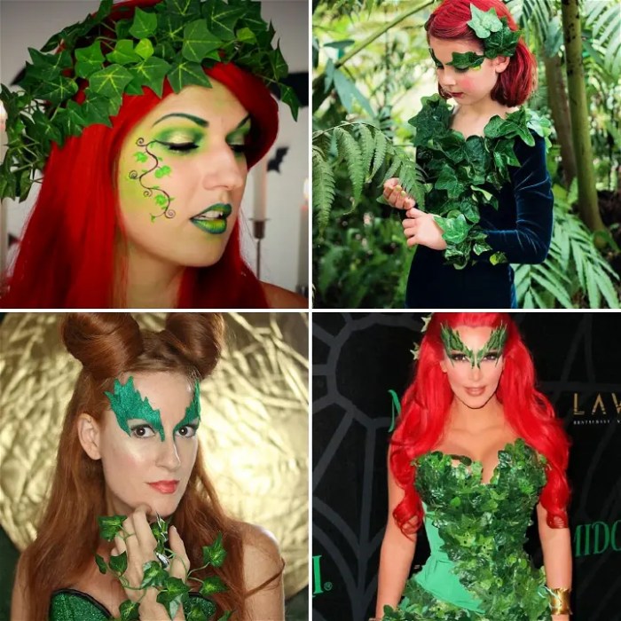 Green ivy costume diy