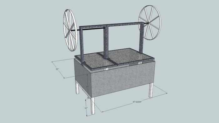 Diy santa maria grill