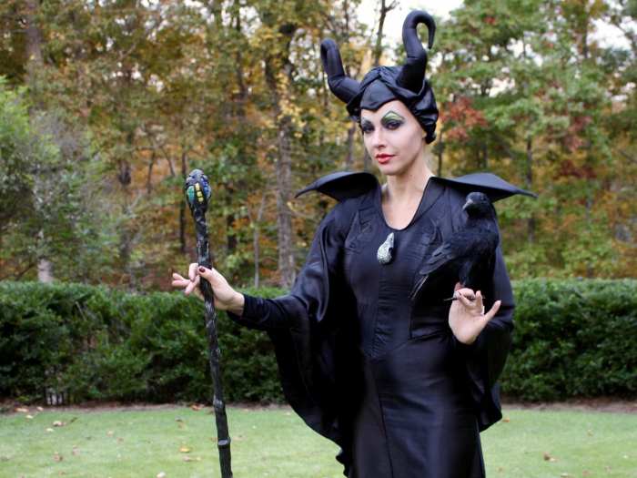 Maleficent diy costume