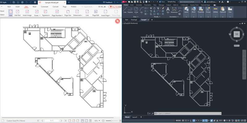 Pdf to cad