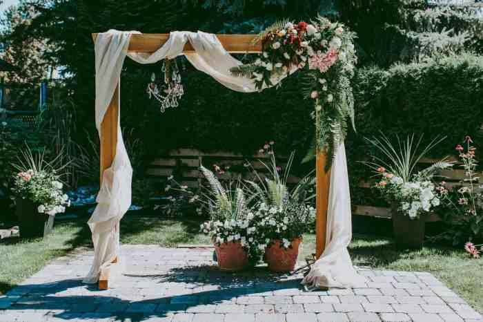 Diy wedding arches