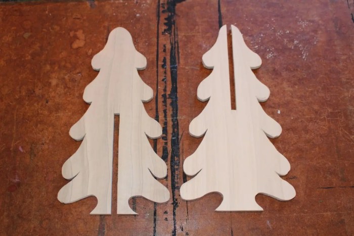 Diy wood christmas tree plans