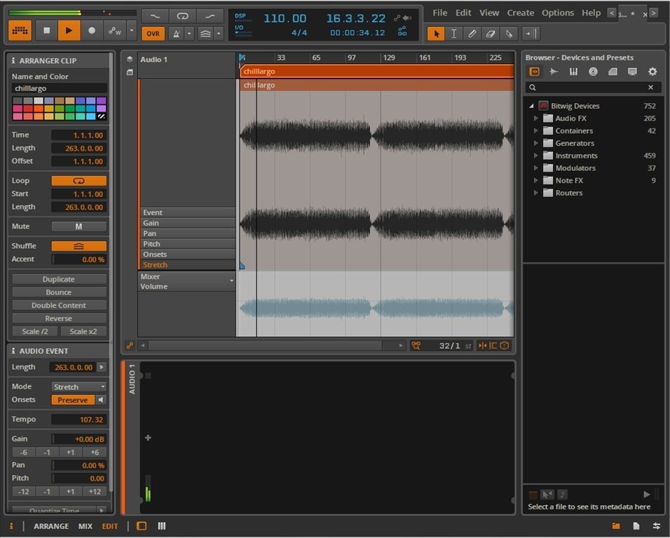 Bitwig studio