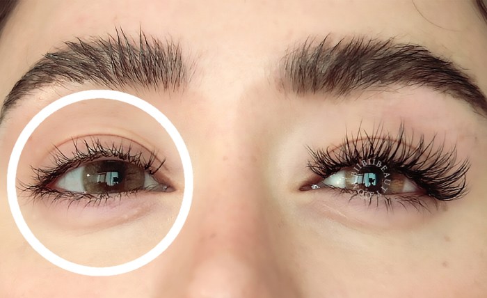 Lash extensions diy