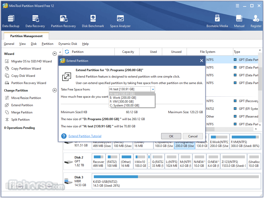 Minitool partition wizard free