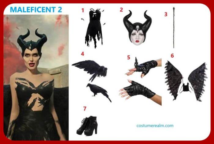 Maleficent diy costume