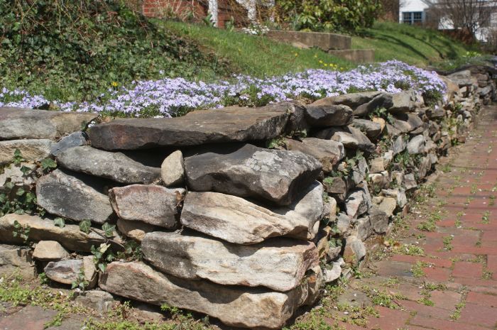 Diy stone wall